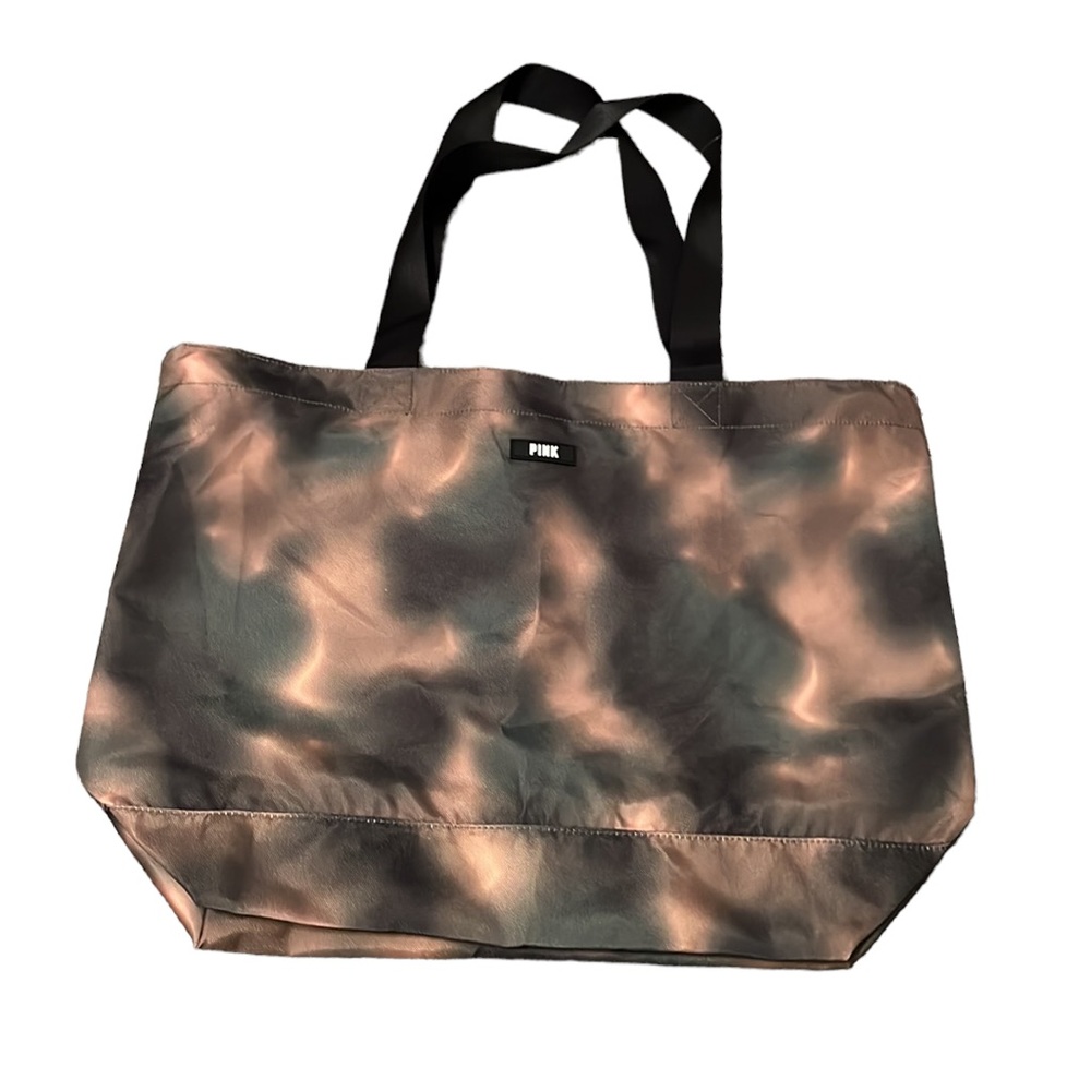 NWT PINK zippered tote bag